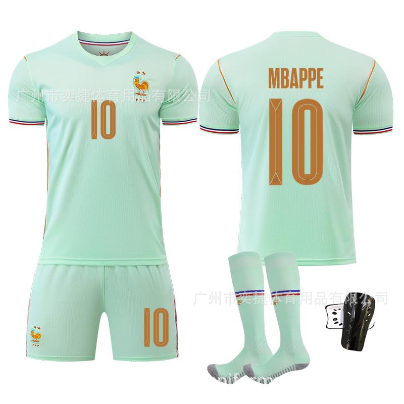 A2627 US, Canada and Mexico World Cup France Away No. 10 Mbappe Football Jersey 7 Dembele 11 Olise Jersey