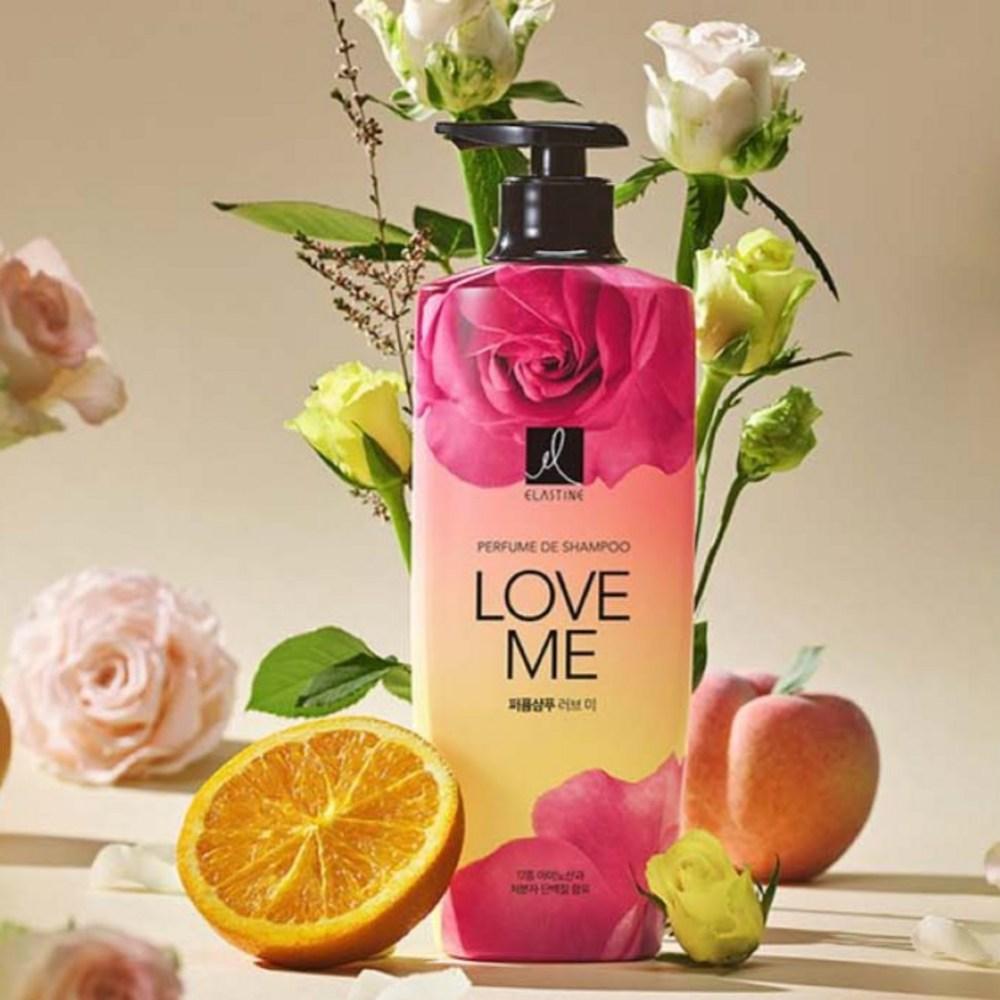 ELASTINE Parfum Shampoo Love Me 600ml x 1 (1PCS)