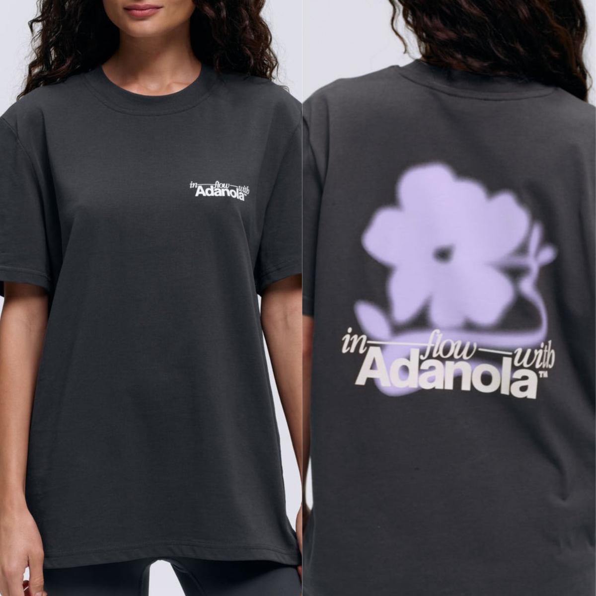 

Adanola Brand Letter T-shirt Summer Clothes Women T-shirts Sports Cotton Comfort Top Oversized Short Sleeve Male Female T-shirts 4XL