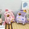 Children's Bag Cartoon Cute Girls Backpack Going Out Ultra-light Baby Backpack Kindergarten Class Boys Schoolbag