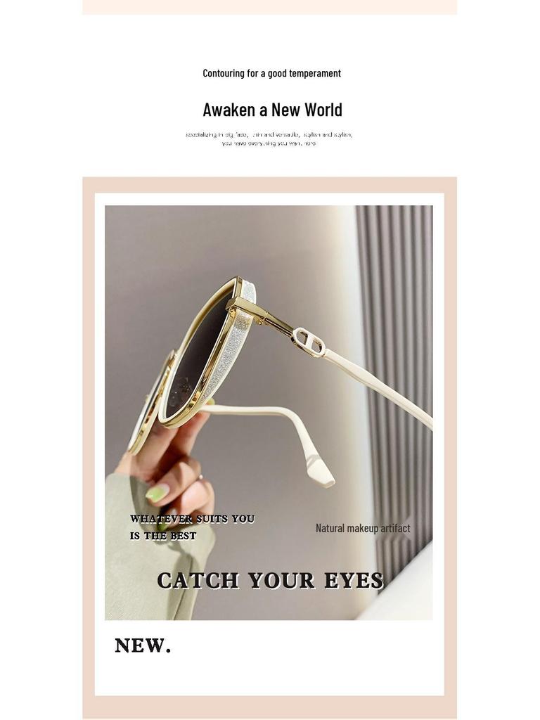 2025 Stylish Women's UV Protection Sunglasses - Summer Slimming, High-End Fashion