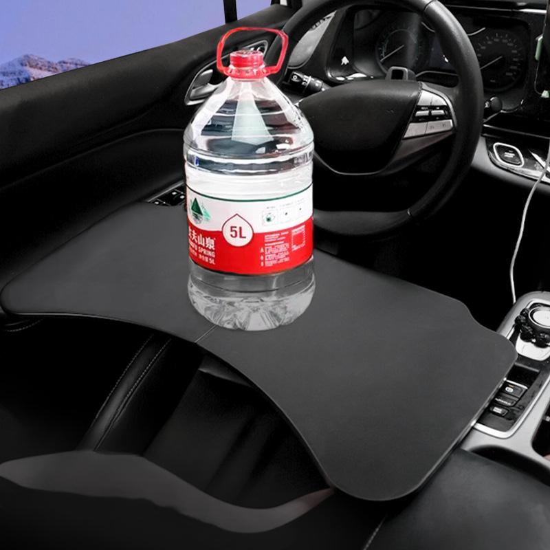 Car Tray Table Folding Auto Driver Pessenger Seat Laptop Desk Drinks For Interior Accessories Foldable Tray Food Cup Holder