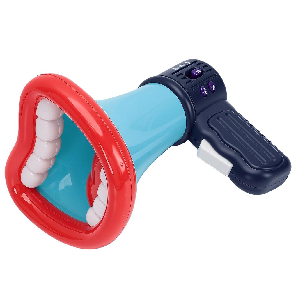 Voice Changer Horn Toy Recording Laugh Button Three Distinct Voice Funny Voice Changer Toy