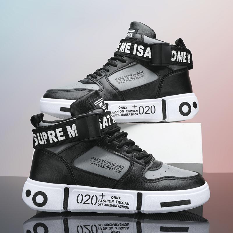 Big Boys High Top Sneakers Luxury Children Casual Shoes Youth Men Fashion Kids Tennis Running Sports Shoes for Boy