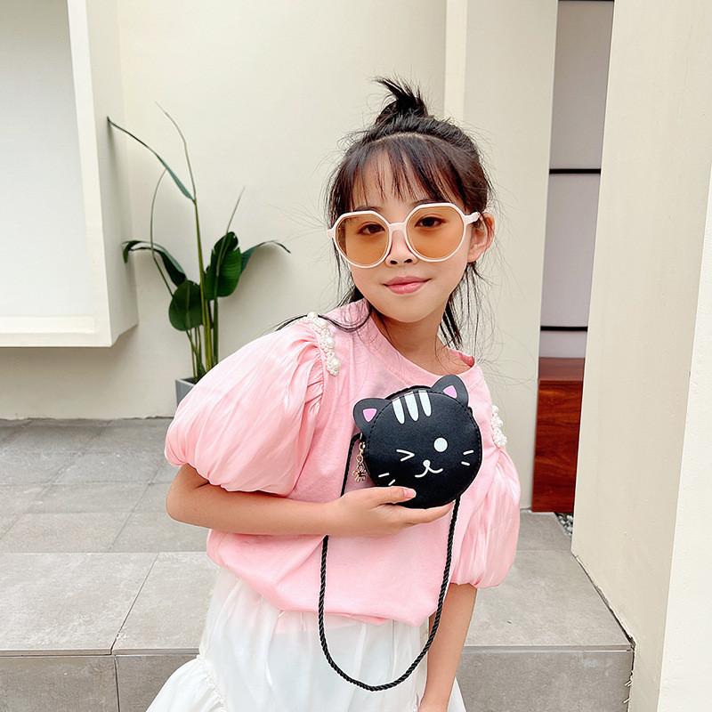 Cat Waterproof Crossbody Bag For Girls Lightweight Durable Daily Use Girls