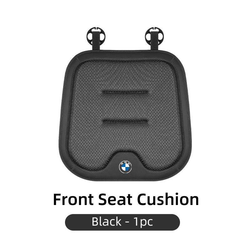 2025 Hot Car Seat Booster Cushion Ice Silk Backrest Seat Cover Accessories For BMW E46 E90 E60 F30 F10 E39 E36 F20 E87 E90 E70 E