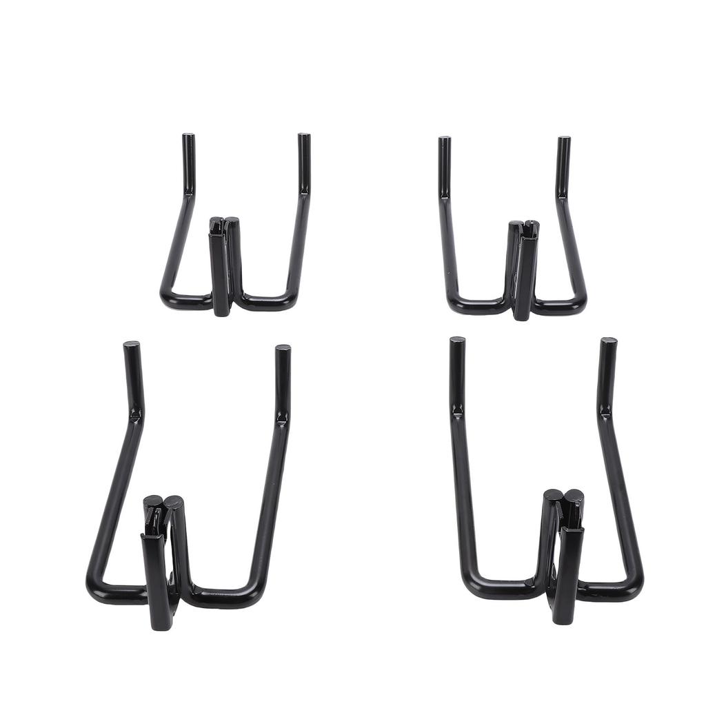 4PCS Heavy Duty Shovel E Track Hook Enclosed Design Multifunctional Steel E Track J Hook for Truck