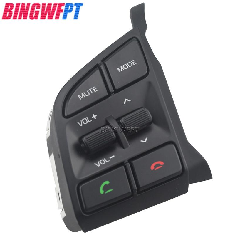 BINGWFPT Steering Wheel Buttons For Hyundai Tucson 2015-2019 Steering Wheel Cruise Control Button Switch 96720D3200