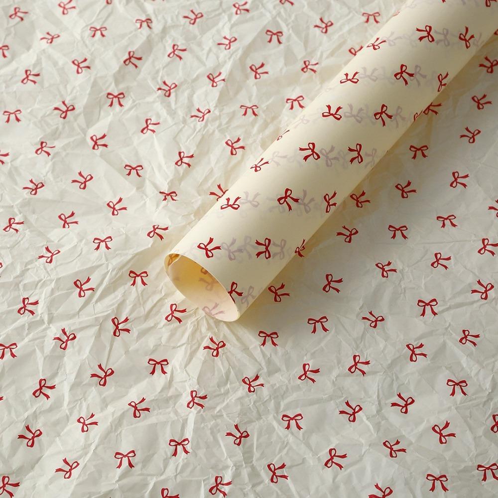 20pcs 50x70cm Hand-Kneaded Paper Cotton Paper Gift Packaging Paper Bouquet Wrapping Paper  DIY Craft