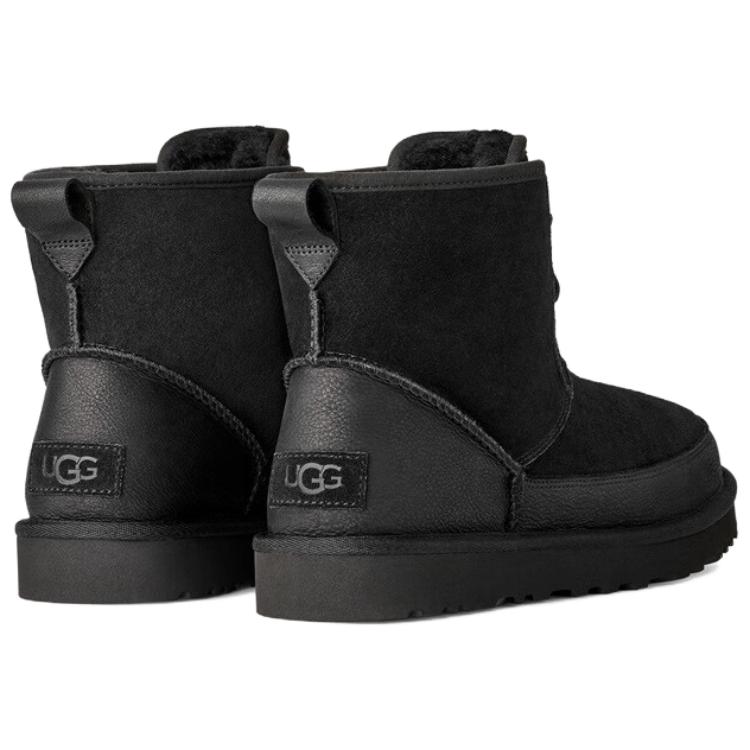 UGG Classic Novelty Short Snow Boots Men Boots 1174582-BLK