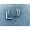 For Suzuki Spacia  MK54S MK94S 2024 2025 ABS Chrome Rear Reflector Fog Light Lamp Cover Trim Bezel Frame Styling Garnish