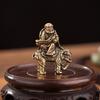 Eighteen Arhats Miniature Retro Mini Buddha Decoration Study Office Home Decoration Brass Statue Crafts