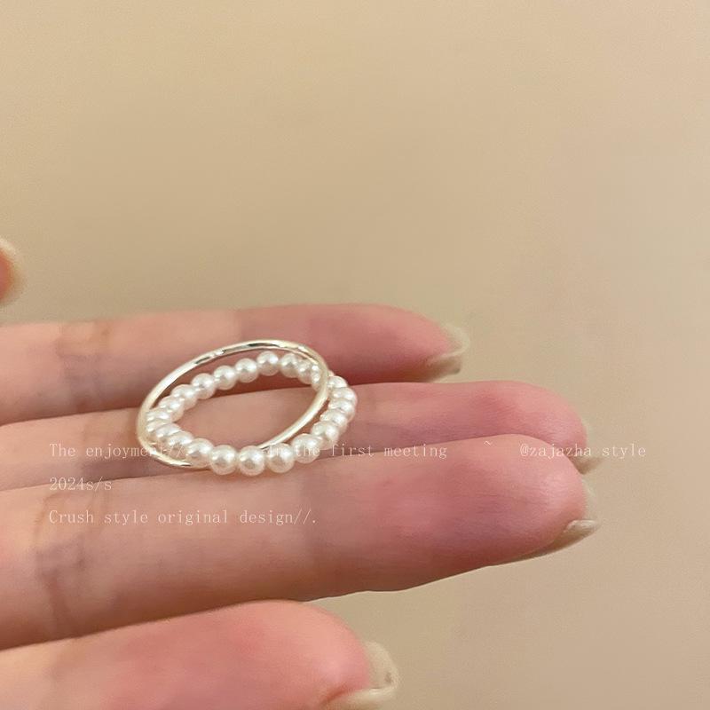 

Корейское минималистичное кольцо с полым бантом для женщин