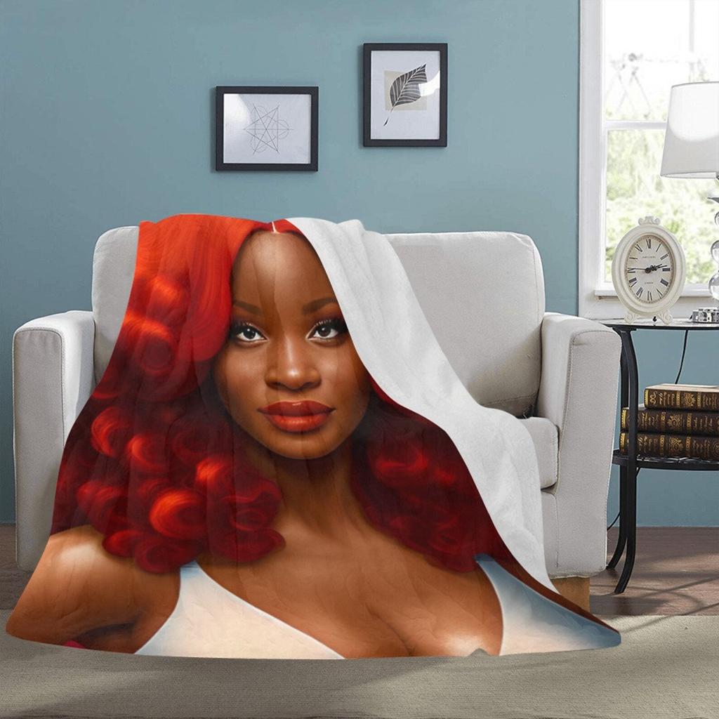 HUGE BEST PRICE Jessica Rabbit Black Blanket Fleece Halloween Home Decoration Travelling Gifts For Her