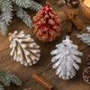 Pigna Placcata Oro Ornamento Fatto a Mano – Decorazione di Natale Fai da Te