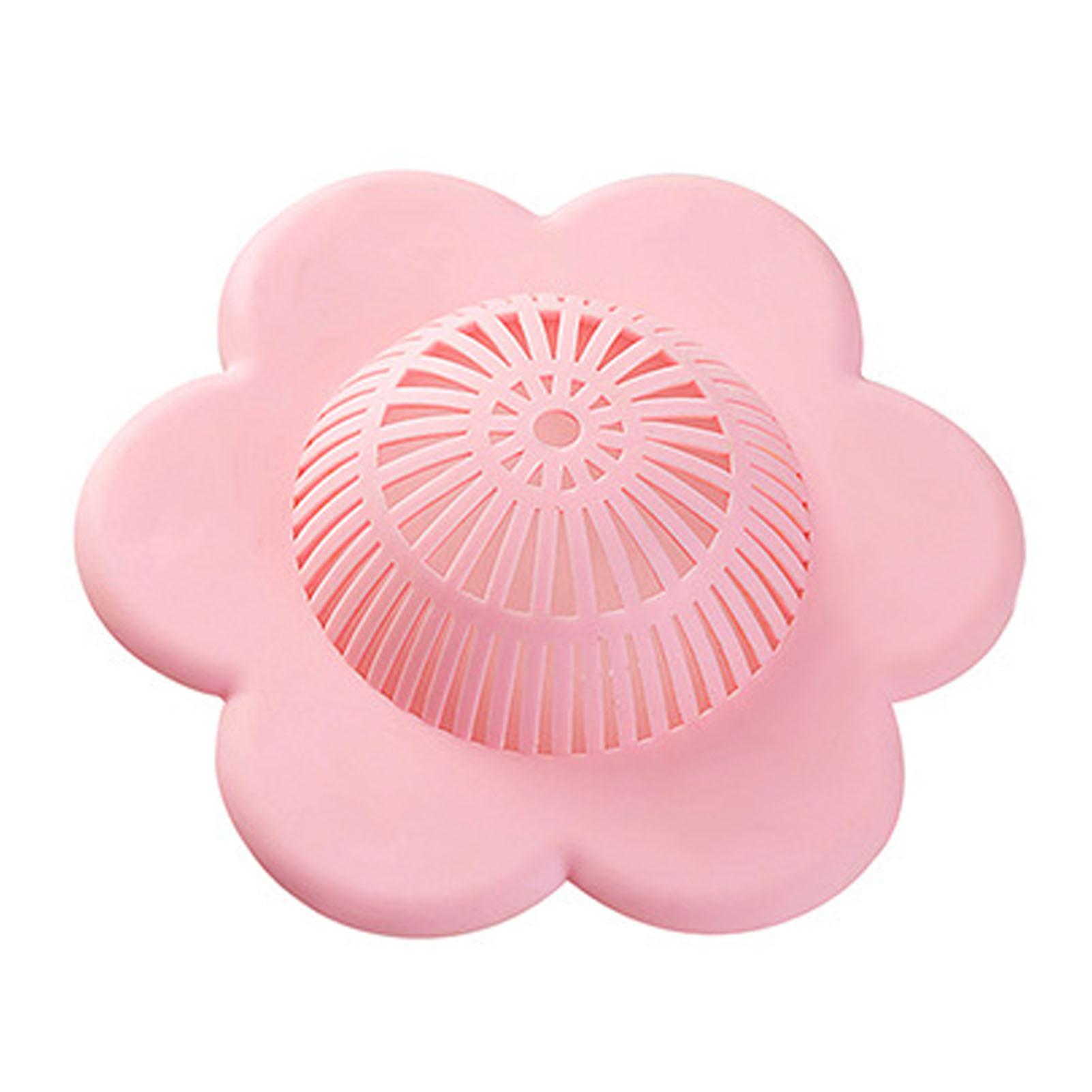 

Фильтр для раковины из ПВХ, предотвращение засорения, крышка сливного фильтра, присоска, заглушка для сливного отверстия розовый