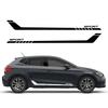 2PCS Car Door Side Skirt Stripes Stickers Sport Style Vinyl Decal For Seat Ibiza 6j 6l Fr Ateca Altea Leon Car Decor Accessories