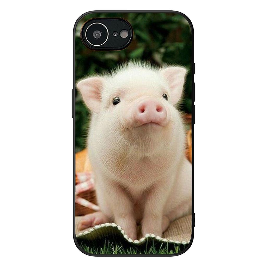 Cute Pig funny Phone Cover Case for Samsung Galaxy A36 A17 A26 A07 A35 A54 A53 A13 A33 A34 S8 S9 S20 S21 FE S10 Plus Casing