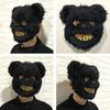Halloween Cosplay Face Mask Fancy Party Stage Make-up Scary Bear Cartoon Head Cover Carnival Costume Prop Masquerade Mask