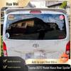 Hiace Rear Spoiler for Toyota 05-17 Models, No-Drill Installation