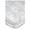 Renove Matelas - Sieste - 140 X 190 Cm - 100% Polyester - Lavable En Machine - Gris Floral