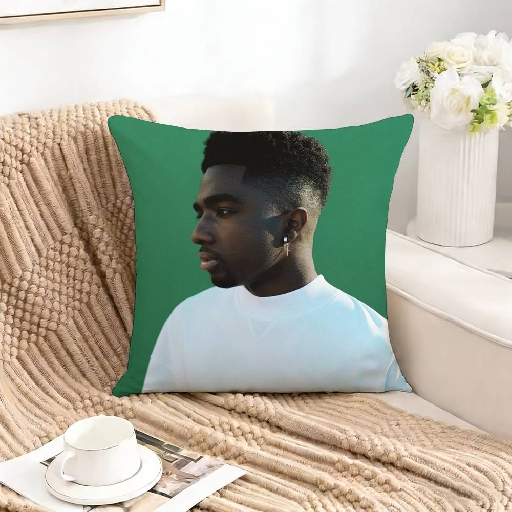 COOL boy CCaleb MMcLaughlin Pillow Case Square DoubleSided Sofa Cushion Cover Bedroom Bedside Pillow
