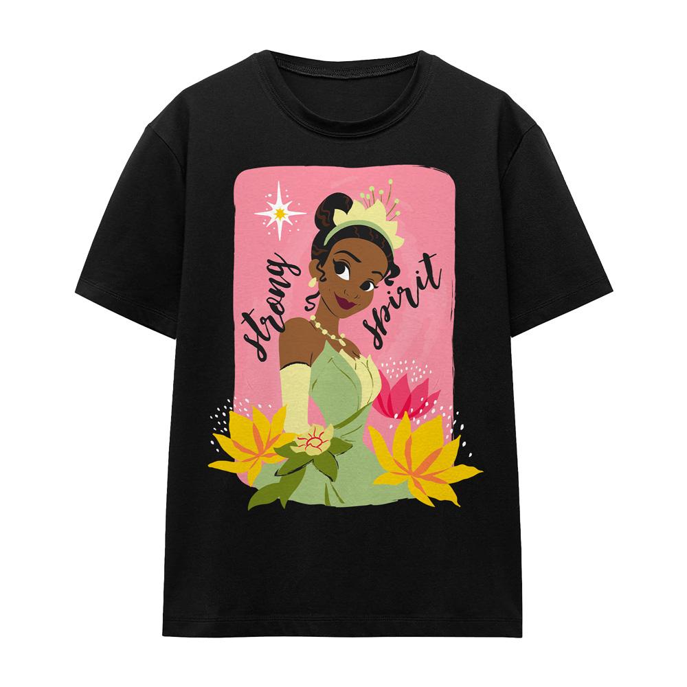 The Princess and the Frog Unisex Adult Strong Spirit Tiana T-Shirt