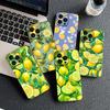 Cover for Samsung Galaxy A35 A36 A55 A26 A05 A06 A14 A50 A51 A53 A54 A12 A13 A23 Phone Case Mediterranean Lemon fruit Summer