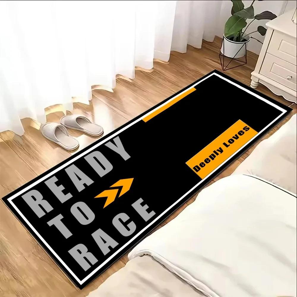 Podložka na parkování motocyklu, měkká a protiskluzová, přikrývka k posteli do ložnice, výstavní plocha, dekorativní koberec, domácí dekorace