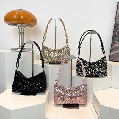 Kadınlar için Yeni Moda Tek Omuz Çapraz Askılı Çanta Günlük Yaz Parlak Kadın Çantası