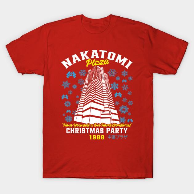 

Men Black Print T-shirt Christmas Nakatomi Building Die Hard No-Cut Transfer Paper Print Cotton Tshirt - Men s Summer Cotton ... S разноцветный