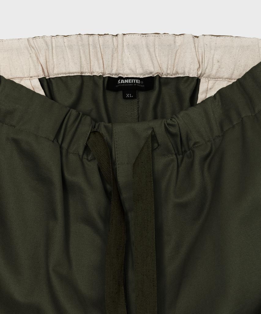 Kaneitei Wide Cargo Pants (Olive Drab)