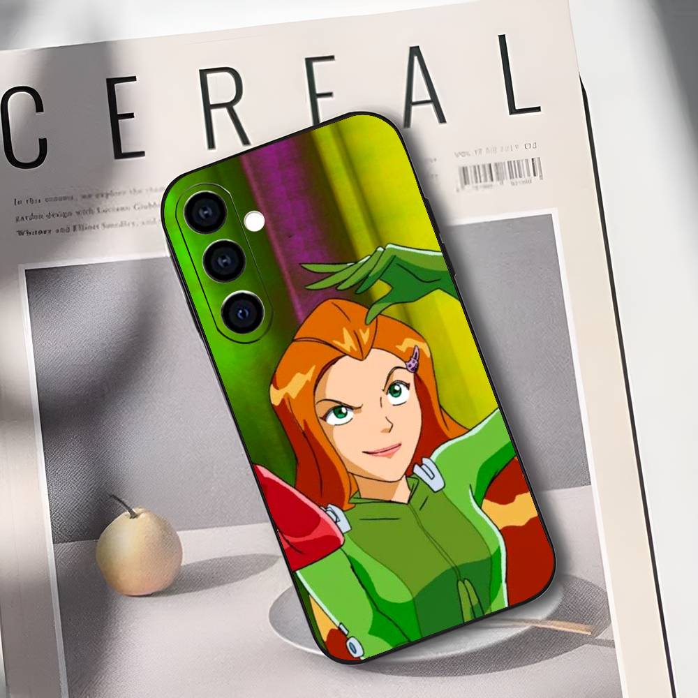

Cool T-Totally S-Spies Phone Case For Samsung Galaxy A73,A72,A71,A70,A53,A52,A51,Others Soft Black Cover Samsung a22 5g