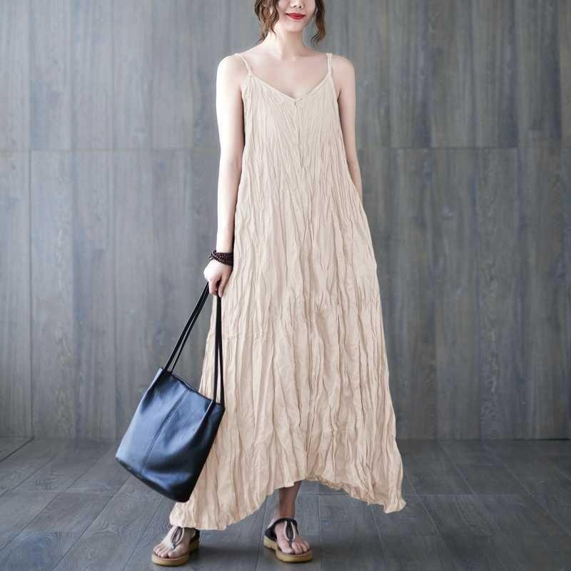 Summer Camisole Long Dress for Women