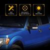 2x White Reflector LED Side Mirror Lights Turn Signal Lamp For 2009-14 Ford F150