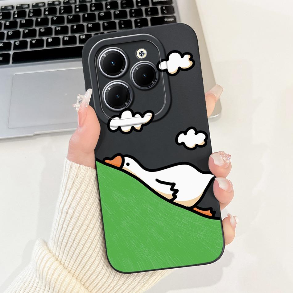 For Infinix Hot 40 Pro Case Hot 40 40i 40Pro Hot40 Hot40i Cute Panda Rabbit Cartoon Soft Silicone Shockproof Phone Cases