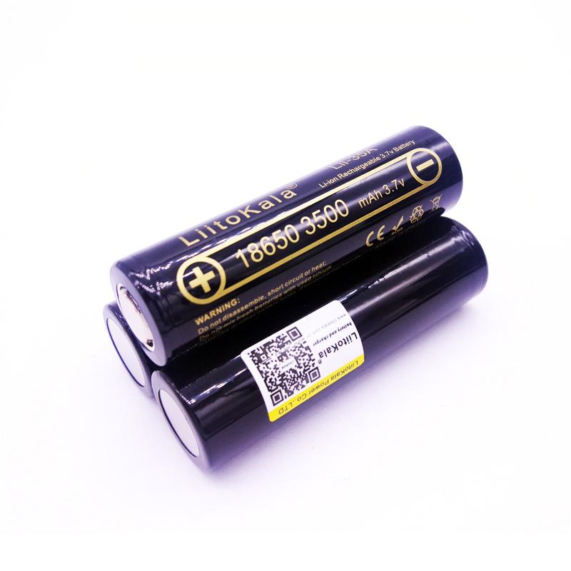 LiitoKala Lii-35A 18650 3500mAh 3.7V Rechargeable Lithium Battery