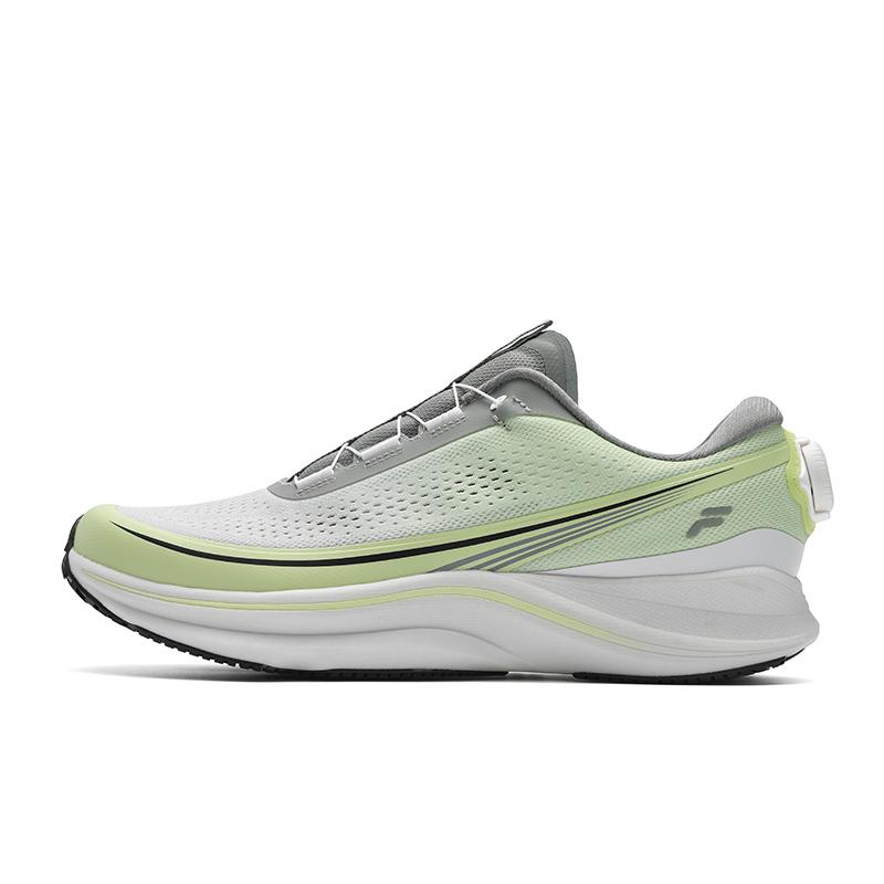 FILA BOA CHEETAH 2 Fabric Abrasion Resistant Low top Casual Running Shoes Men s Lime A12M521101FSA 40.5