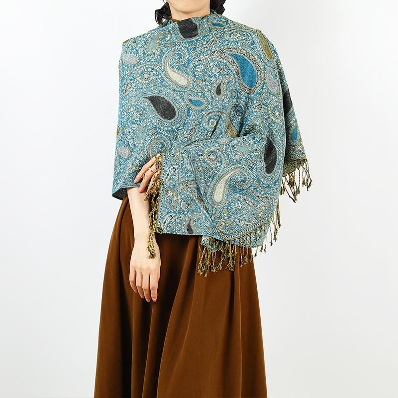 Spring and Autumn with large size shawl decoration long scarf long scarf women's fringed headscarf