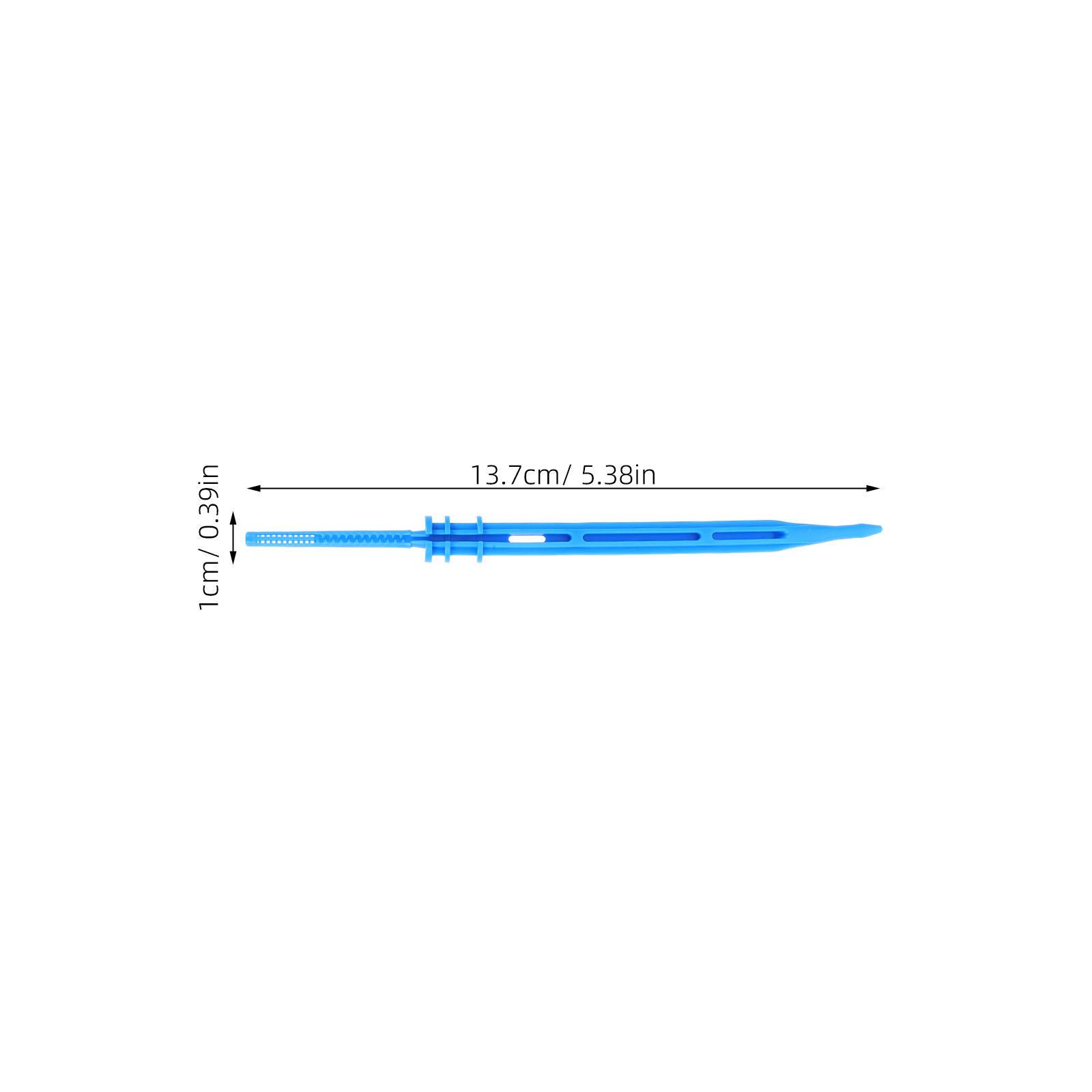 100Pcs Drip Irrigation Emitters Stable Flow Straight Drip Arrows Easy Install Garden Patio Watering Cooling Irrigation System синий
