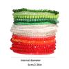 Elegant Handmade Bead Bracelet Collection Stackable Beaded Bracelets Accessory Handmade Bangle for Fashionistas