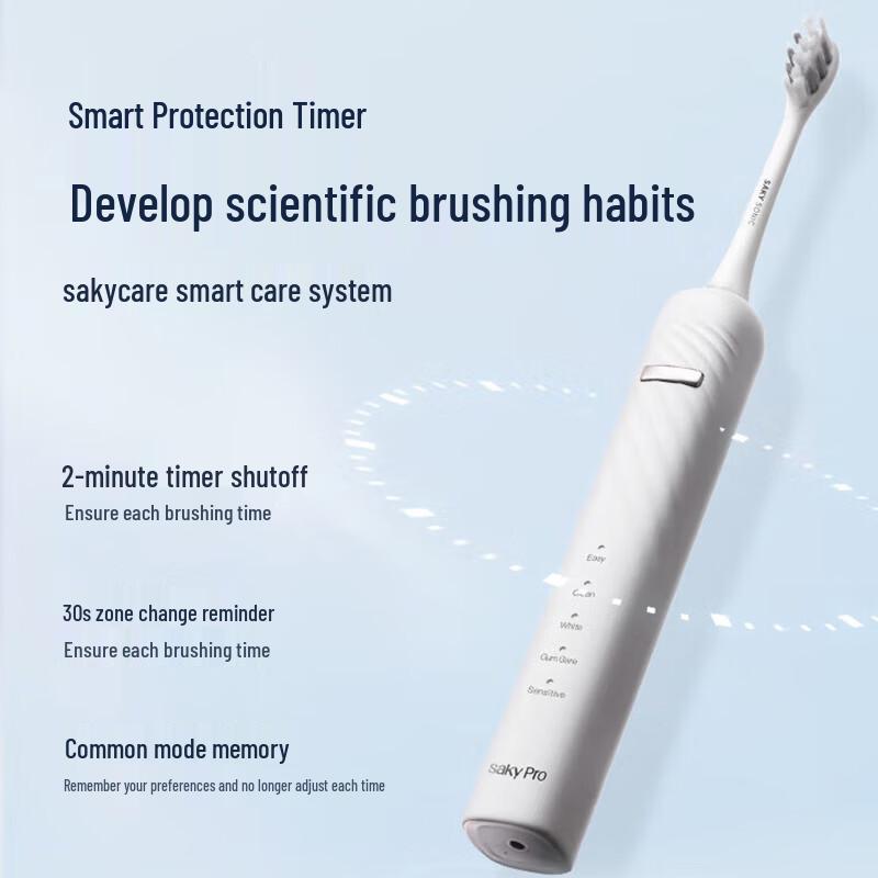 SAKYPRO Sonic Electric Toothbrush T3 Set CN Plug (adapter Included)