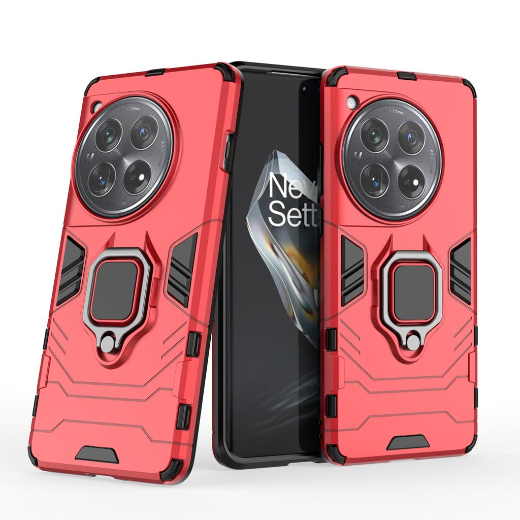 Armor Shockproof Case For OnePlus 12 11R 10T 9R 9RT 8T 7T 6T Pro 5G Bumper Metal Ring Stand Back Cover
