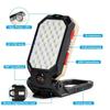 LED COB Work Light Portable Rechargeable Flashlight Magnetic Waterproof Camping Lantern Magnet Design with Power Display