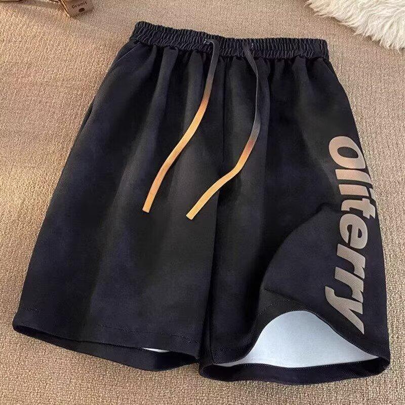 

Американские шорты тай-дай мужские летние свободные прямые спортивные повседневные штаны XL