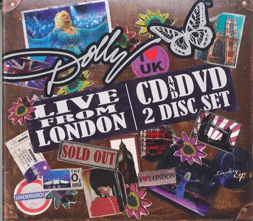 

CD DOLLY PARTON - Live From London 925 DOLLY 2009 US Folk Used