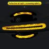 8Pcs/Set Reflective Car Door Guard Self-Adhesive Door Handle Protective Film  Driving Safety