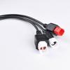 OBD Diagnostics Connector - Anti Rust Anti Acid And Alkali Aging Resistance With This Cable Along With A CAN-BUS Black