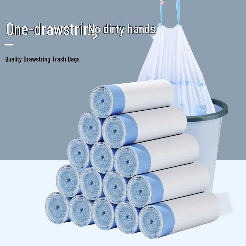 Household Thickened Drawstring Trash Bags