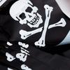 10pcs Pirate Banner Skull Halloween Pirate Flag Birthday Party Decorations Triangle Pennant Bunting Decor Skeleton Pennant Pirate Skull Pennant